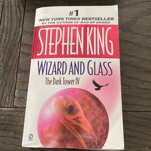 📚 book bundle: 5for$10. The Dark Tower: Wizard and glass- Stephen king